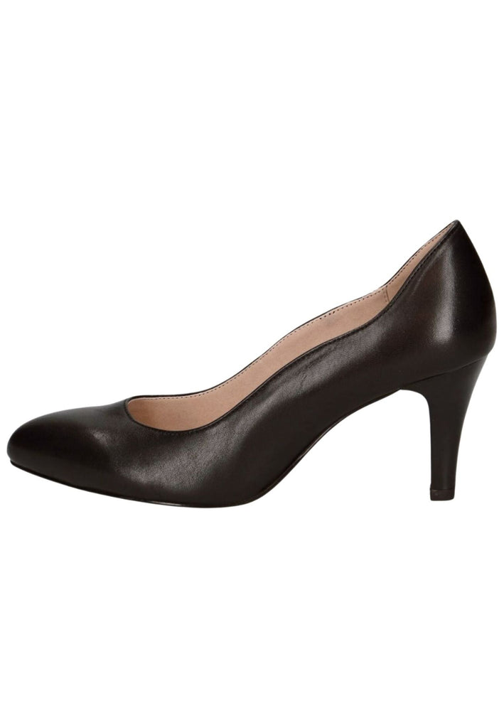 Caprice Pumps Leder Schwarz