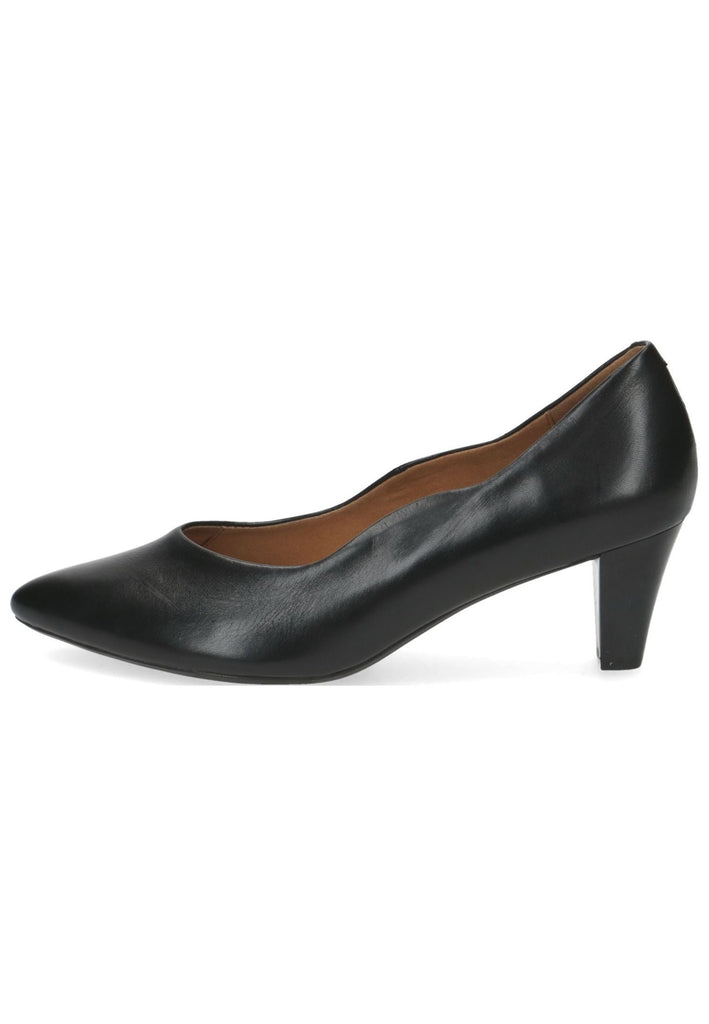 Caprice Pumps Leder Schwarz