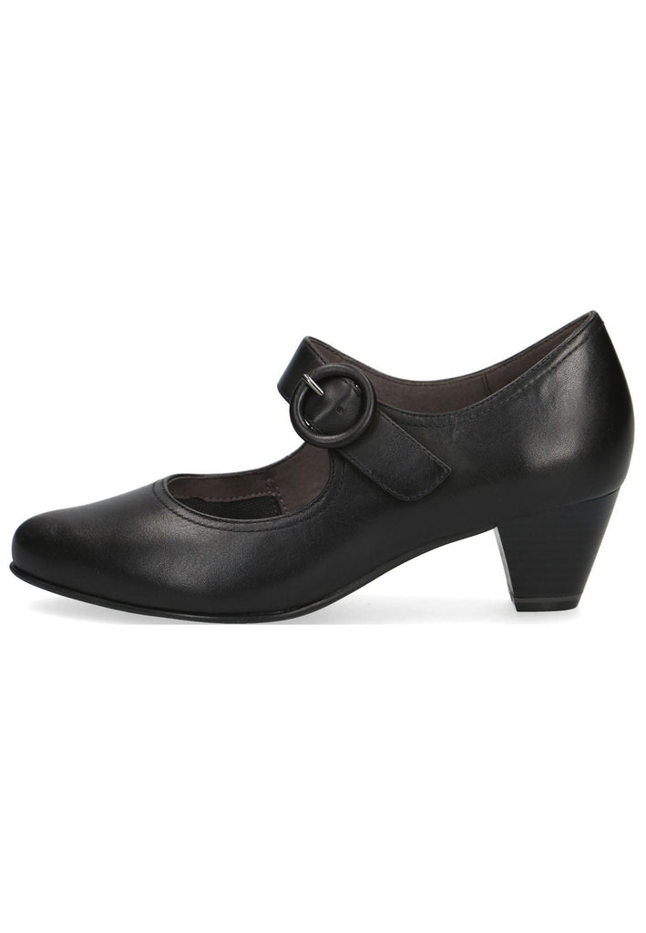Caprice Pumps Leder Schwarz