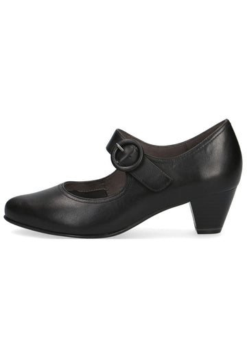 Caprice Pumps Leder Schwarz