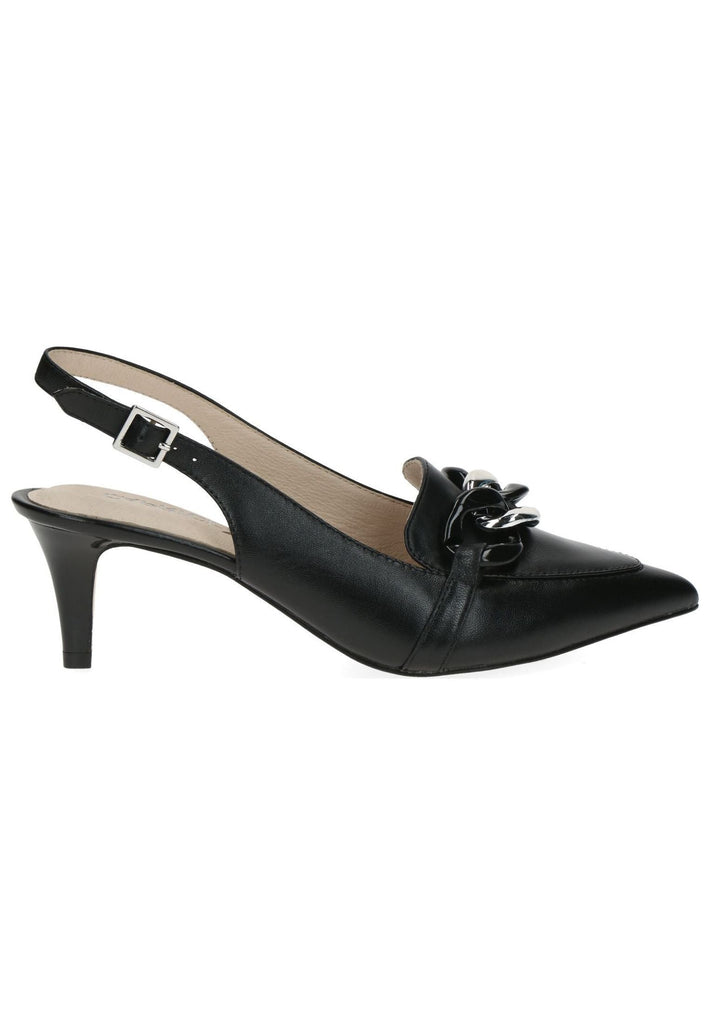 Caprice Pumps Leder Schwarz
