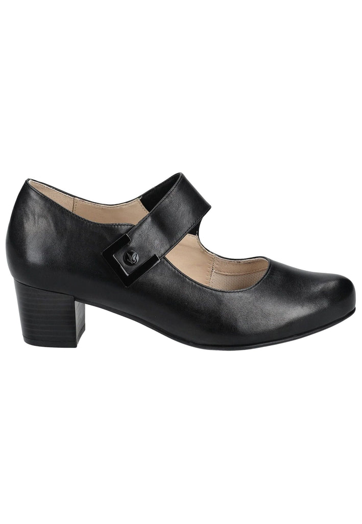Caprice Pumps Leder Schwarz