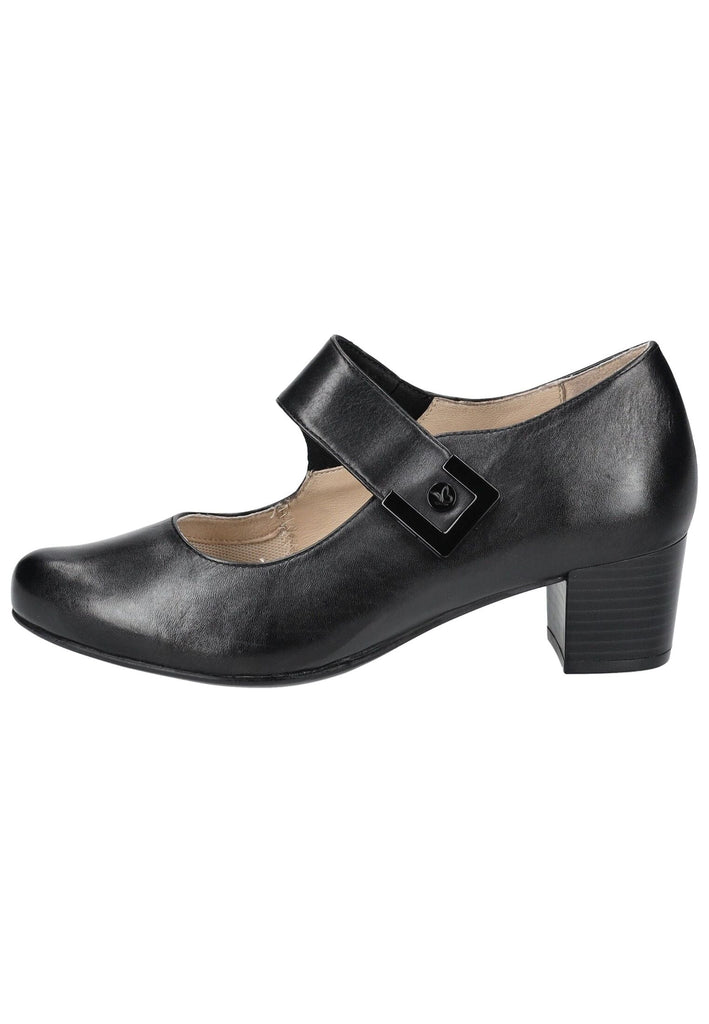 Caprice Pumps Leder Schwarz
