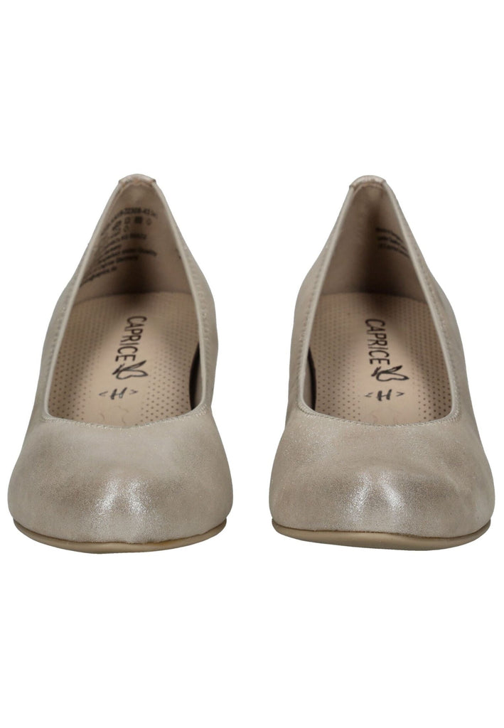 Caprice Pumps Leder Taupe