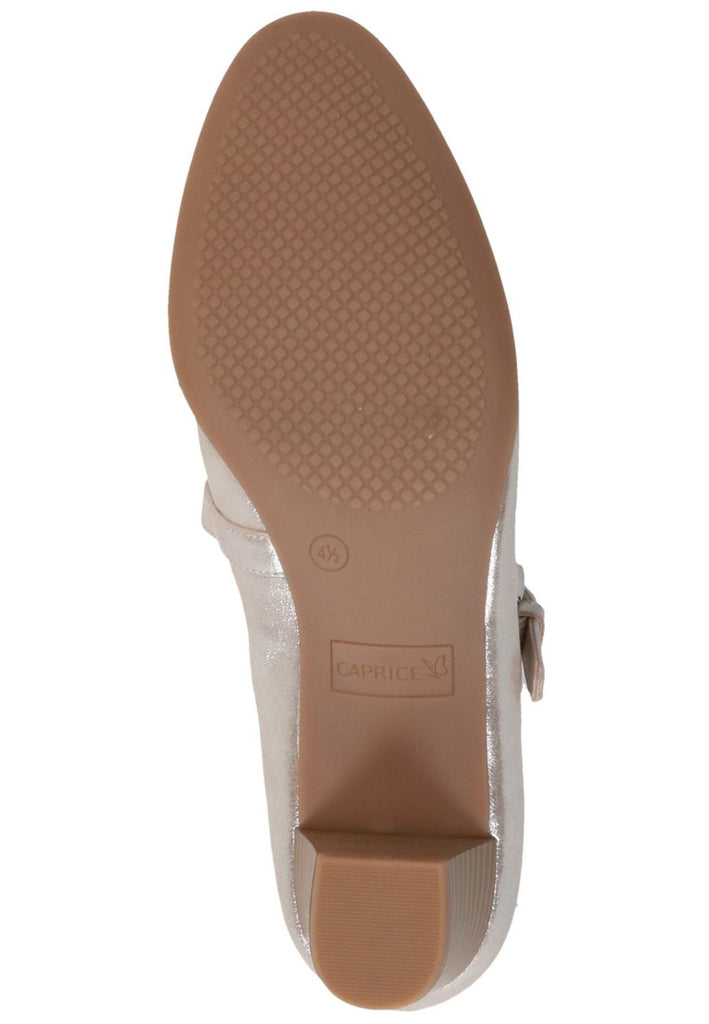 Caprice Pumps Leder Taupe