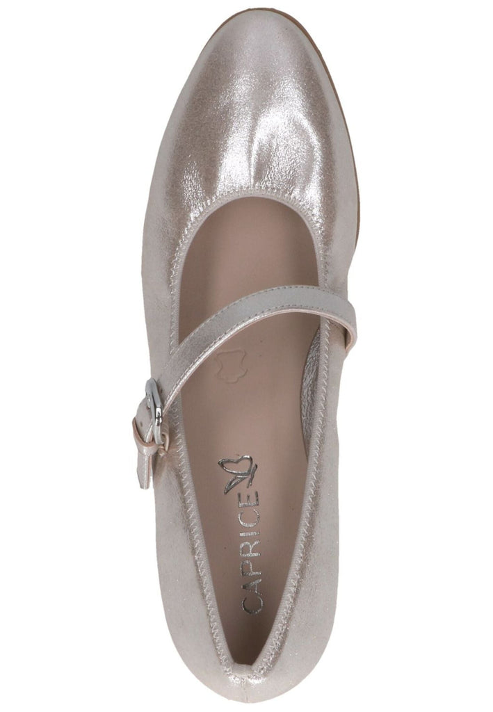 Caprice Pumps Leder Taupe