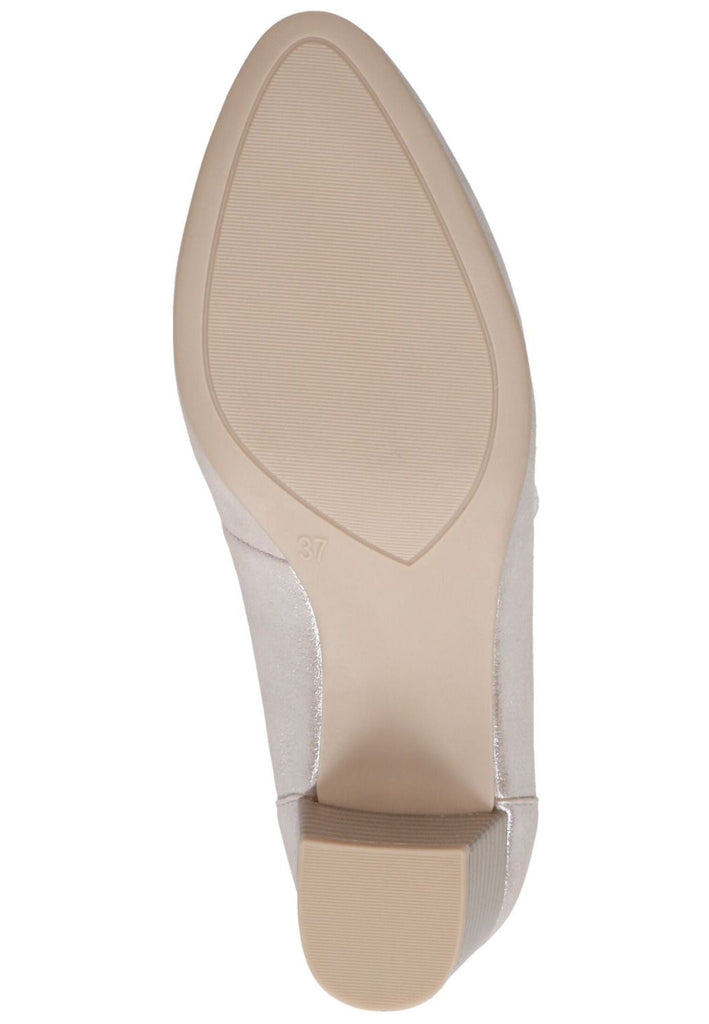 Caprice Pumps Leder Taupe