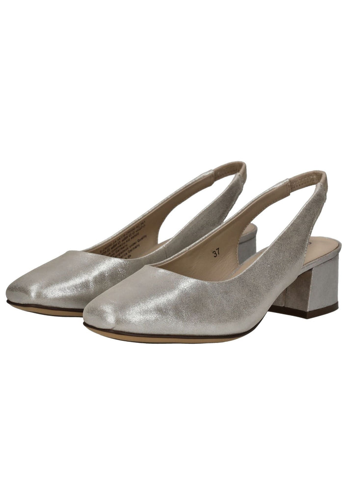 Caprice Pumps Leder Taupe