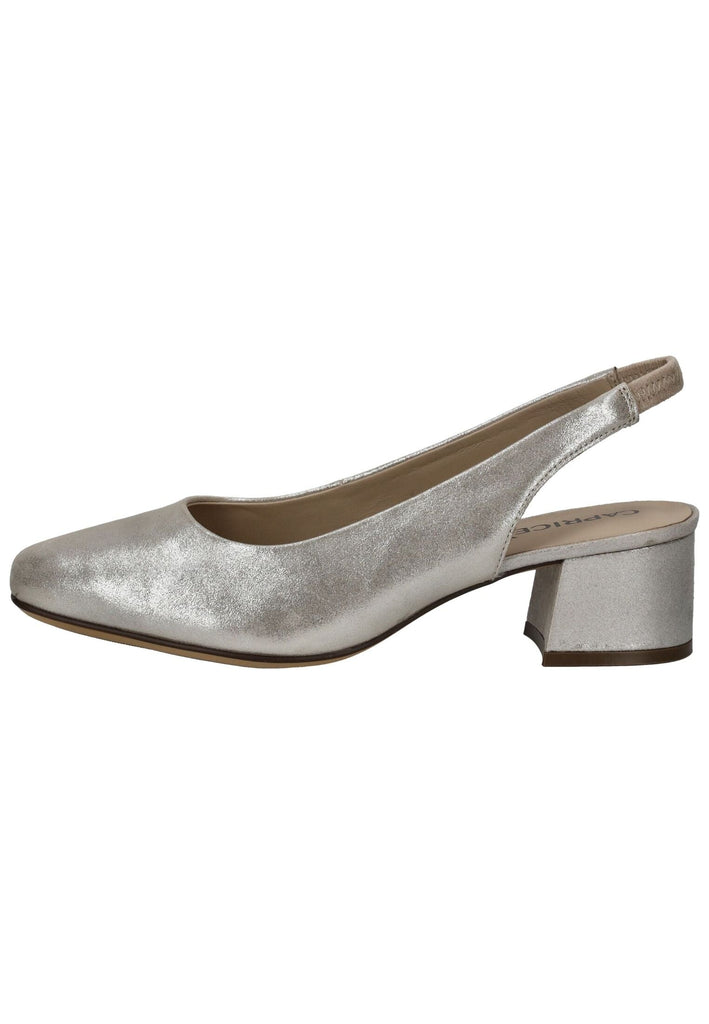Caprice Pumps Leder Taupe