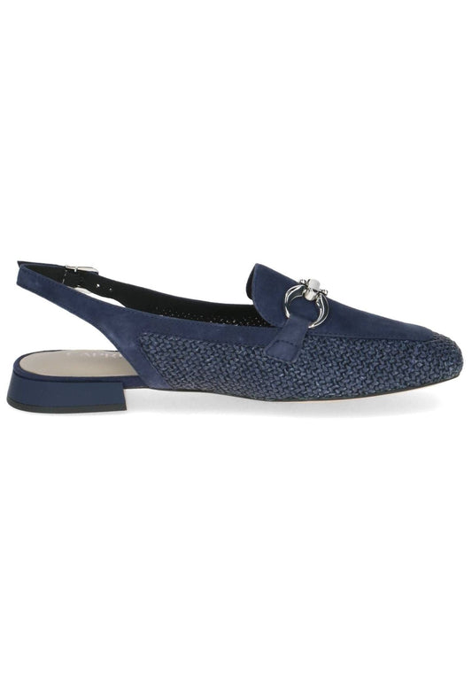 Caprice Pumps Leder/Textil Ocean