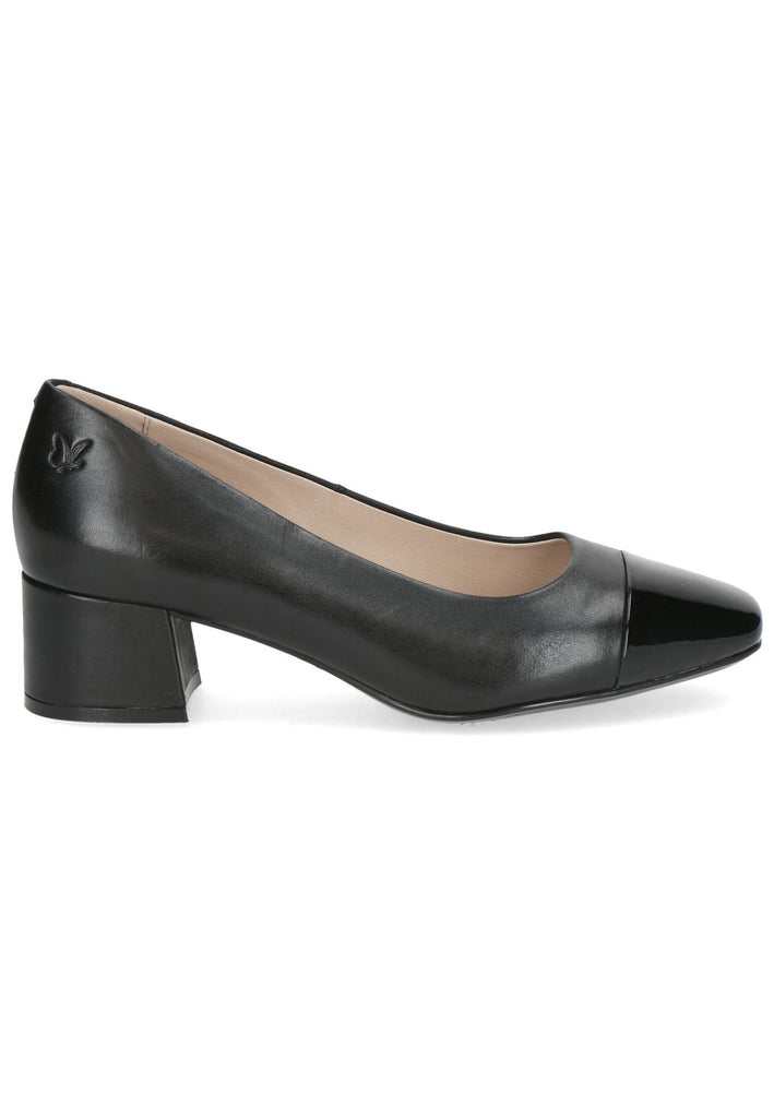 Caprice Pumps Leder/Textil Schwarz
