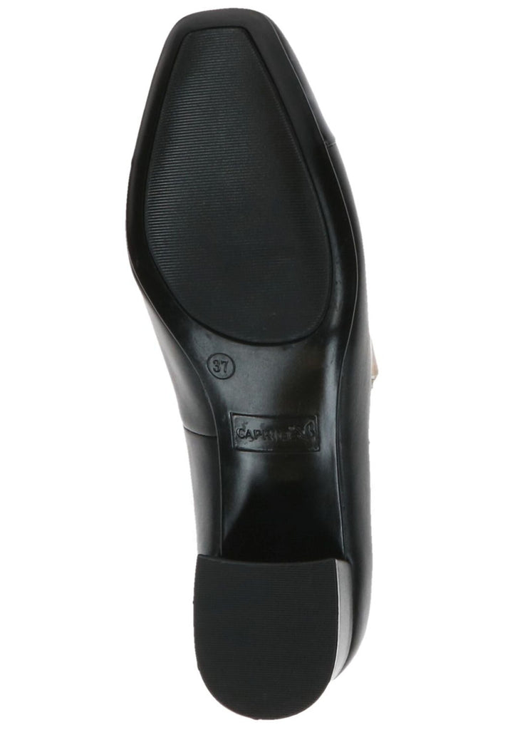 Caprice Pumps Leder/Textil Schwarz
