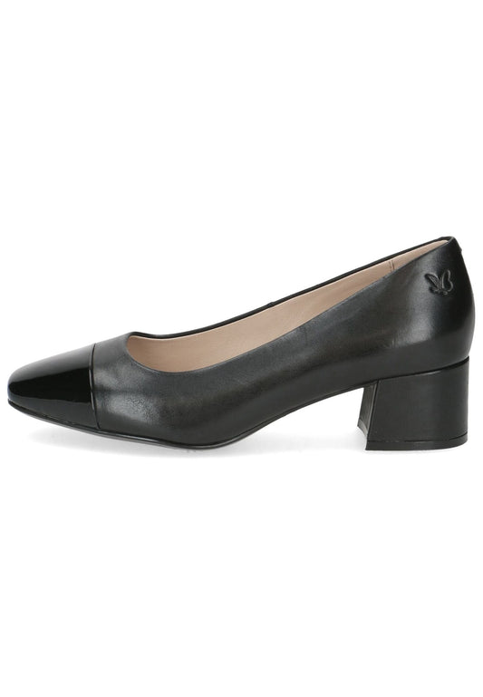 Caprice Pumps Leder/Textil Schwarz