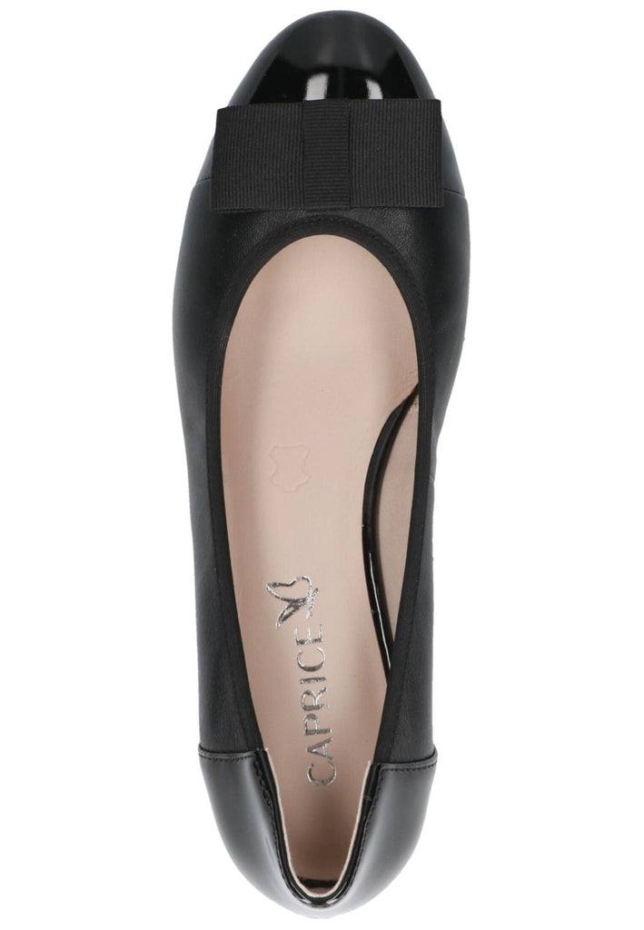 Caprice Pumps Leder/Textil Schwarz