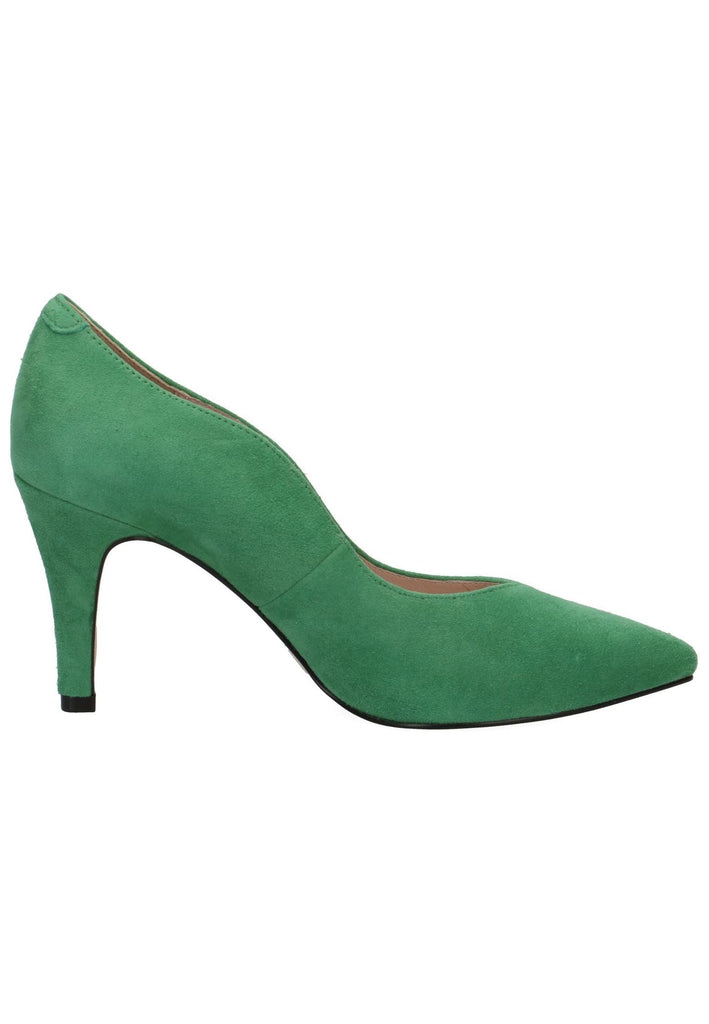 Caprice Pumps Veloursleder Grün