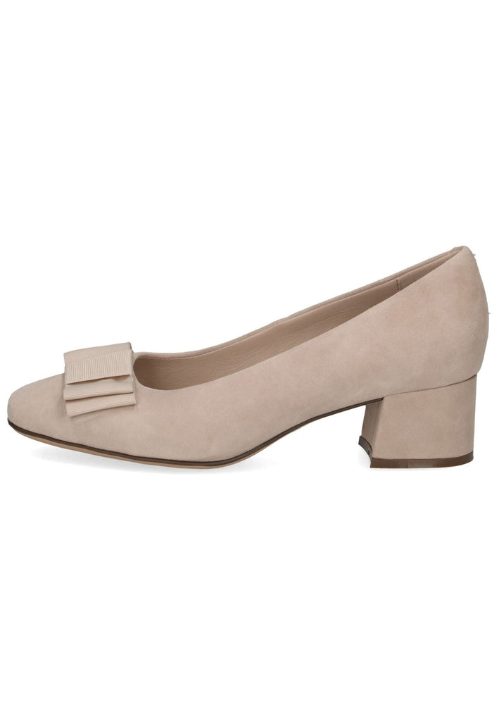 Caprice Pumps Veloursleder Sand
