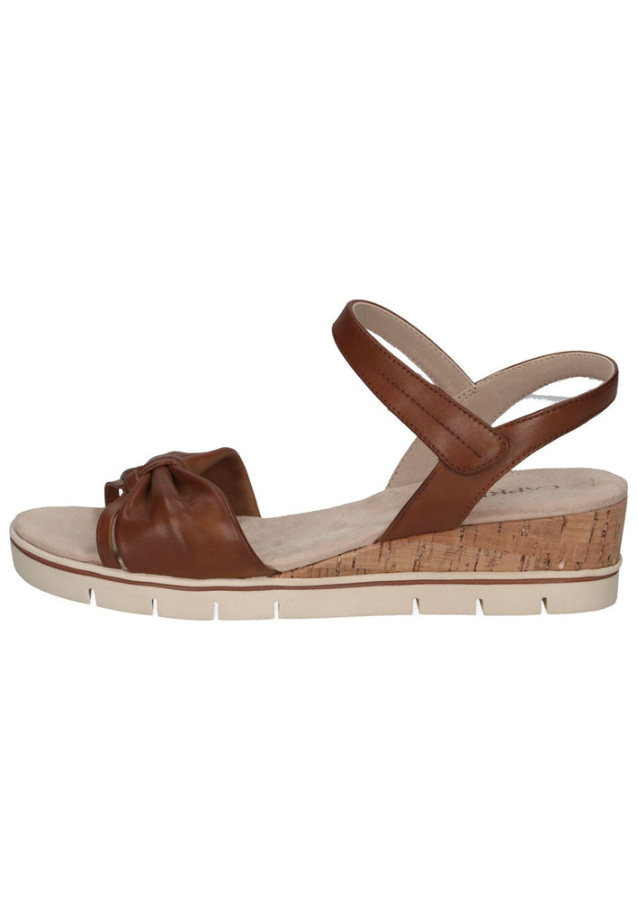 Sandalen Caprice Sandalen Leder Cognac