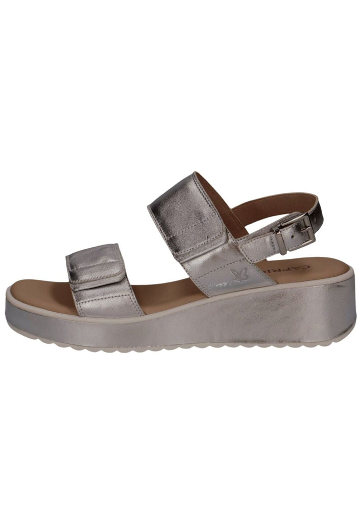 Sandalen Caprice Sandalen Leder Silber