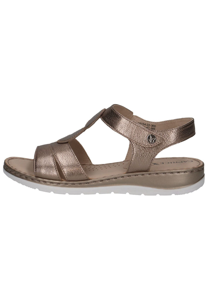 Sandalen Caprice Sandalen Leder Taupe