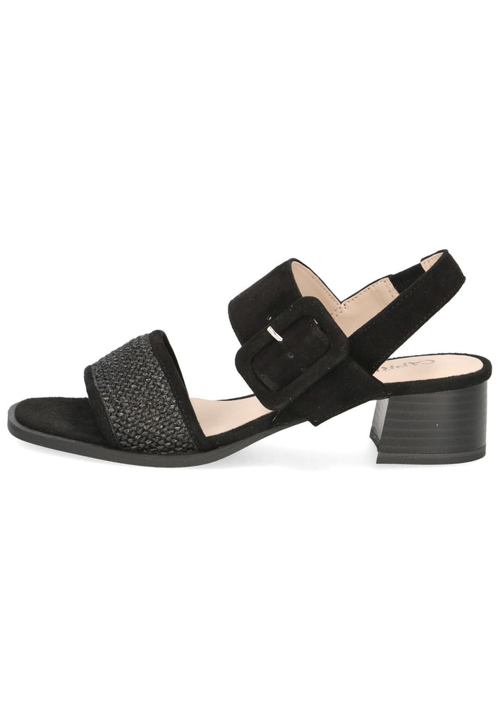 Sandalen Caprice Sandalen Leder/Textil Schwarz