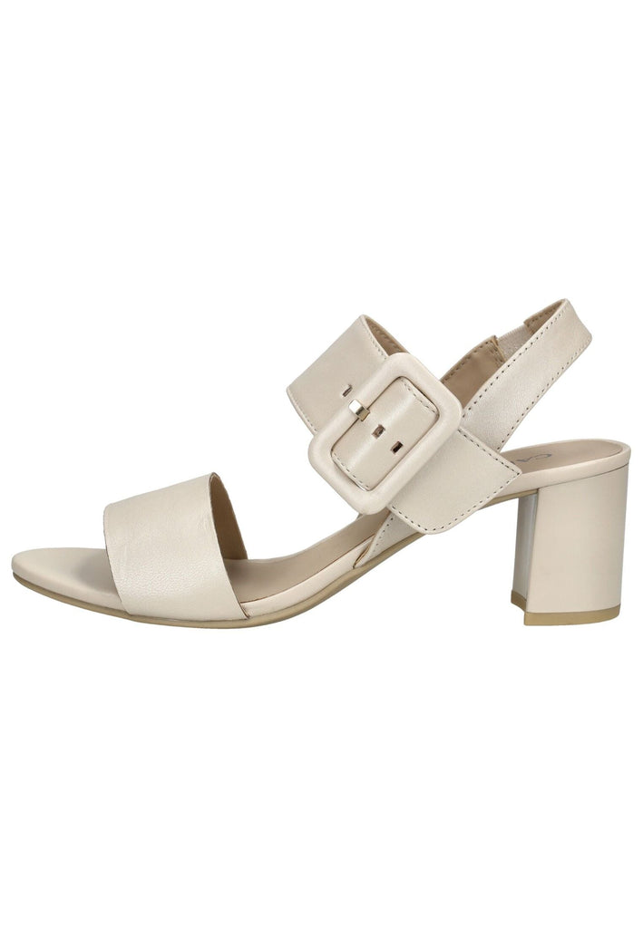 Sandalen Caprice Sandalen Nappaleder Cream