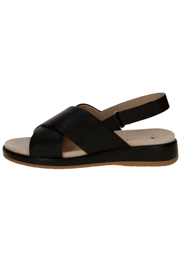 Sandalen Caprice Sandalen Nappaleder Schwarz