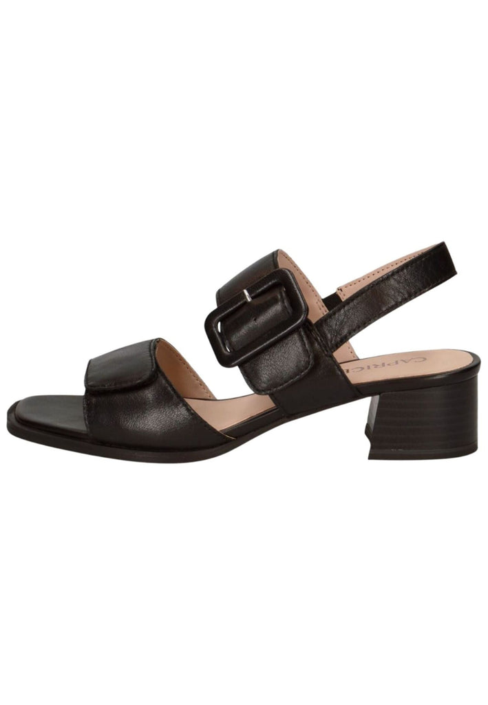 Sandalen Caprice Sandalen Nappaleder Schwarz