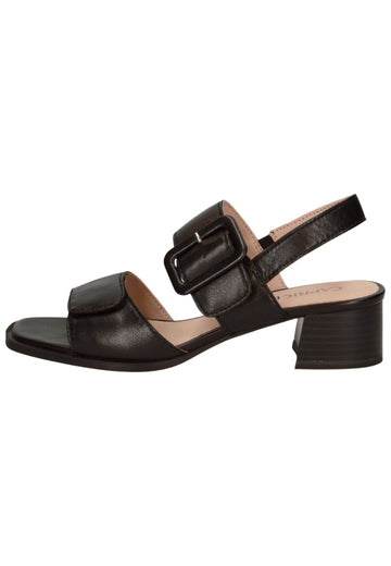 Sandalen Caprice Sandalen Nappaleder Schwarz