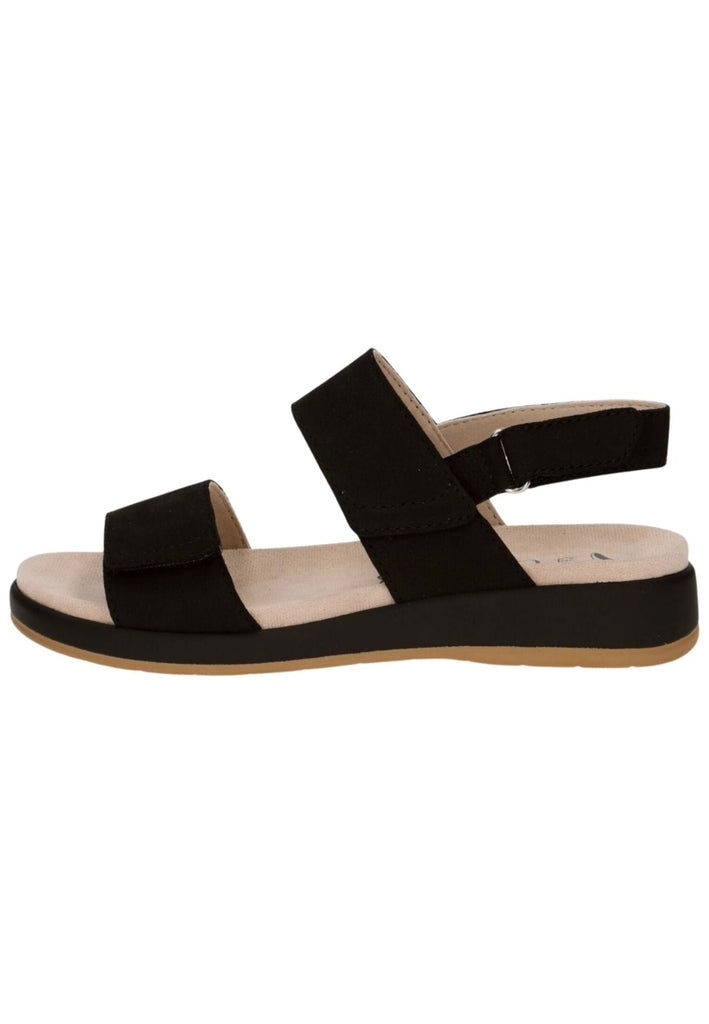 Sandalen Caprice Sandalen Nubukleder Schwarz