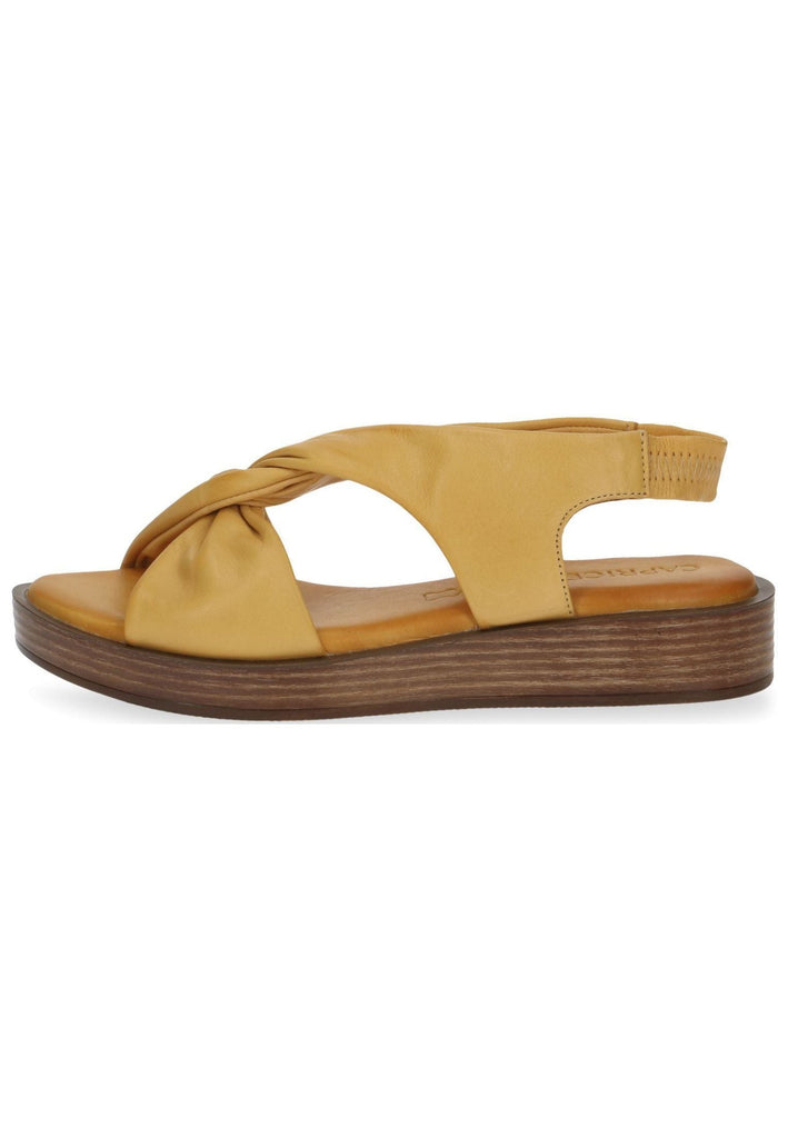 Caprice Sandalen Leder Gelb