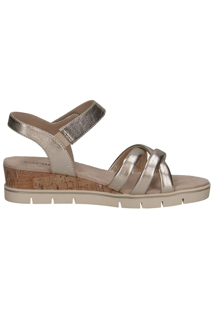 Caprice Sandalen Leder Platin