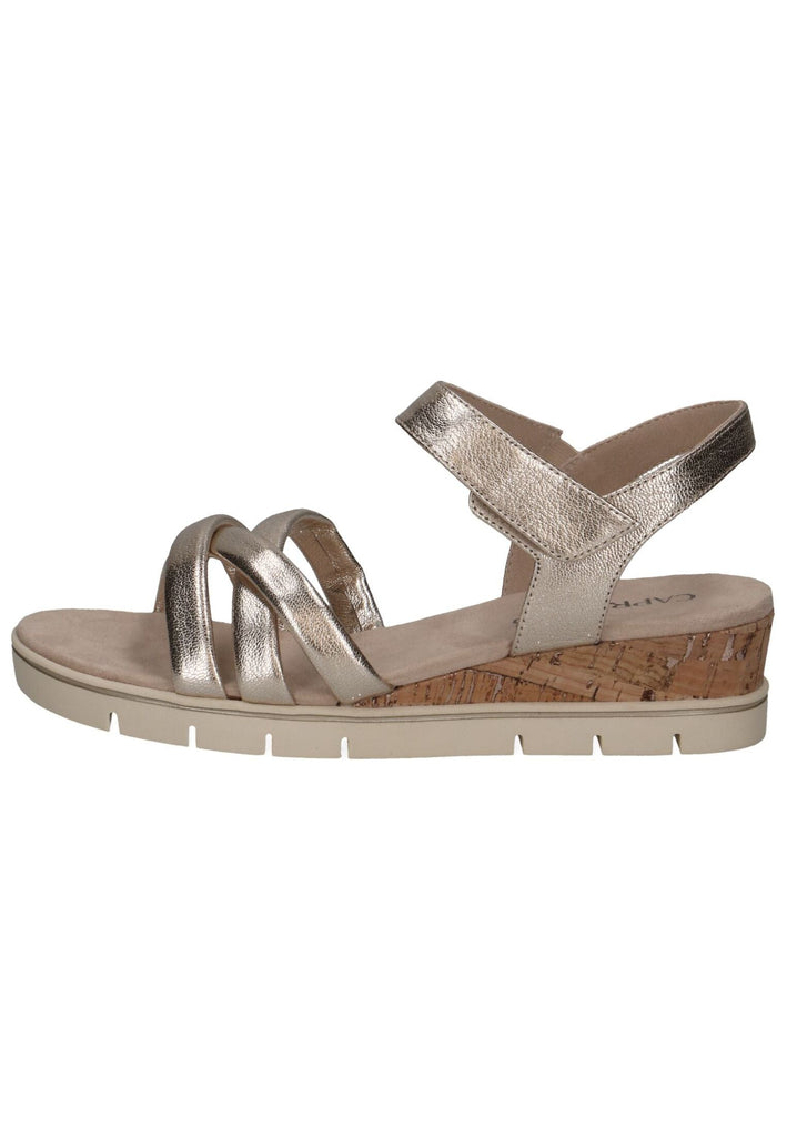 Caprice Sandalen Leder Platin