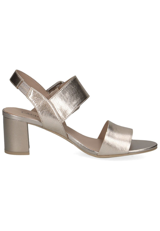 Caprice Sandalen Leder Platin