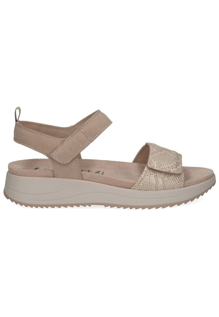 Caprice Sandalen Leder Sand