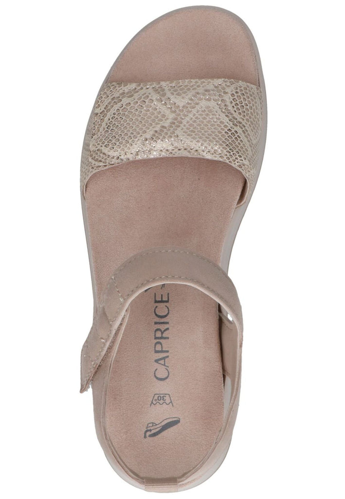 Caprice Sandalen Leder Sand