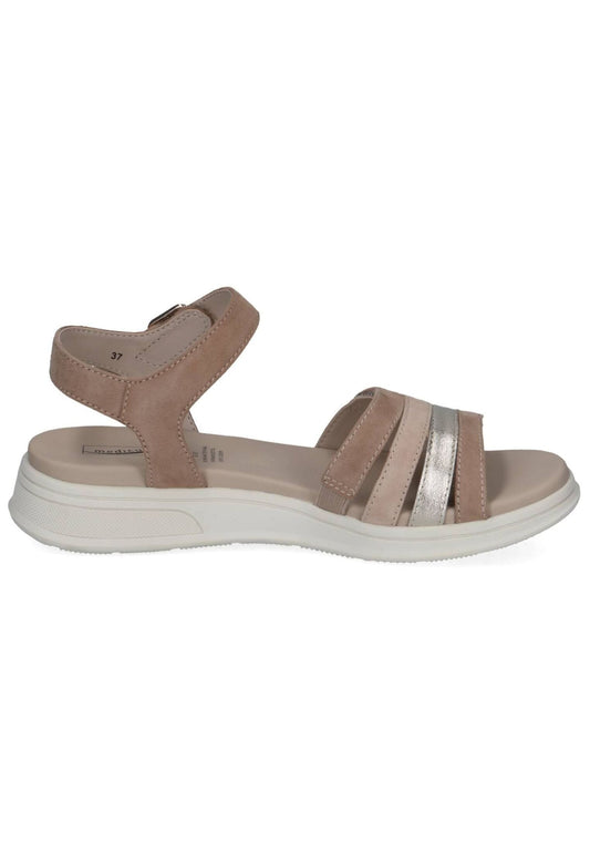 Caprice Sandalen Leder Sand
