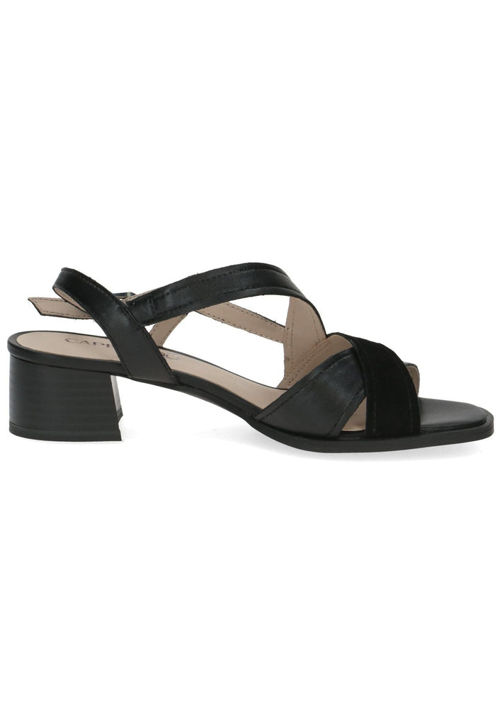 Caprice Sandalen Leder Schwarz
