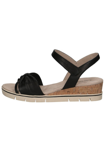 Caprice Sandalen Leder Schwarz