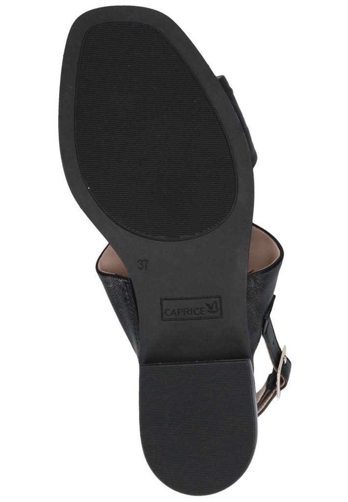 Caprice Sandalen Leder Schwarz
