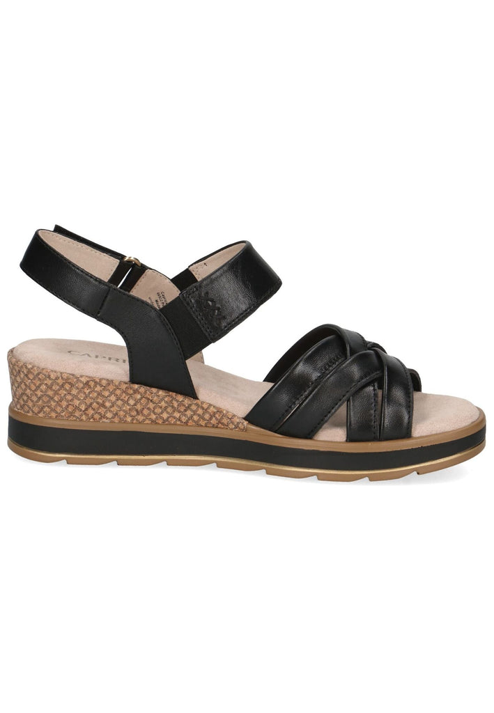 Caprice Sandalen Leder Schwarz