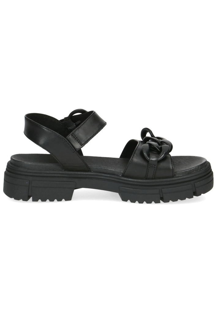 Caprice Sandalen Leder Schwarz
