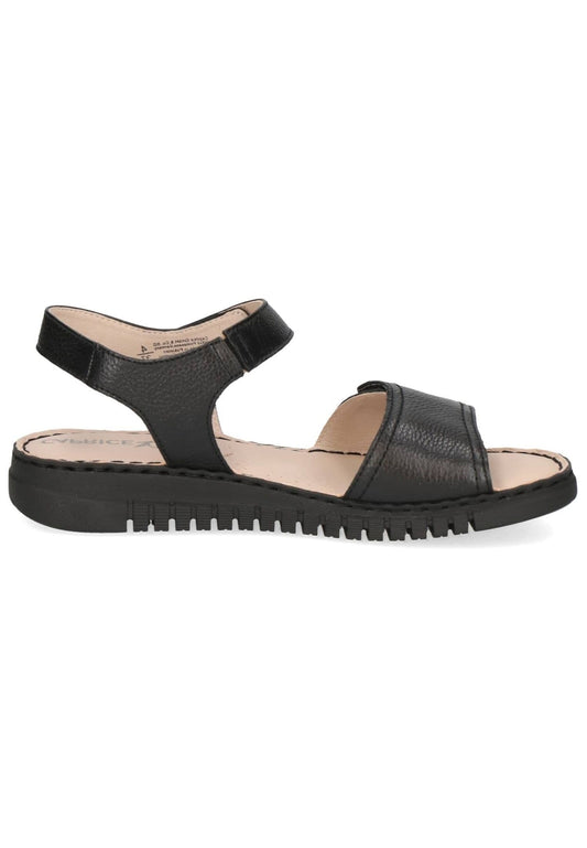 Caprice Sandalen Leder Schwarz