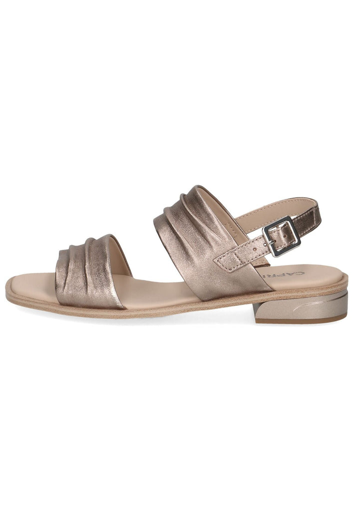 Caprice Sandalen Leder Taupe