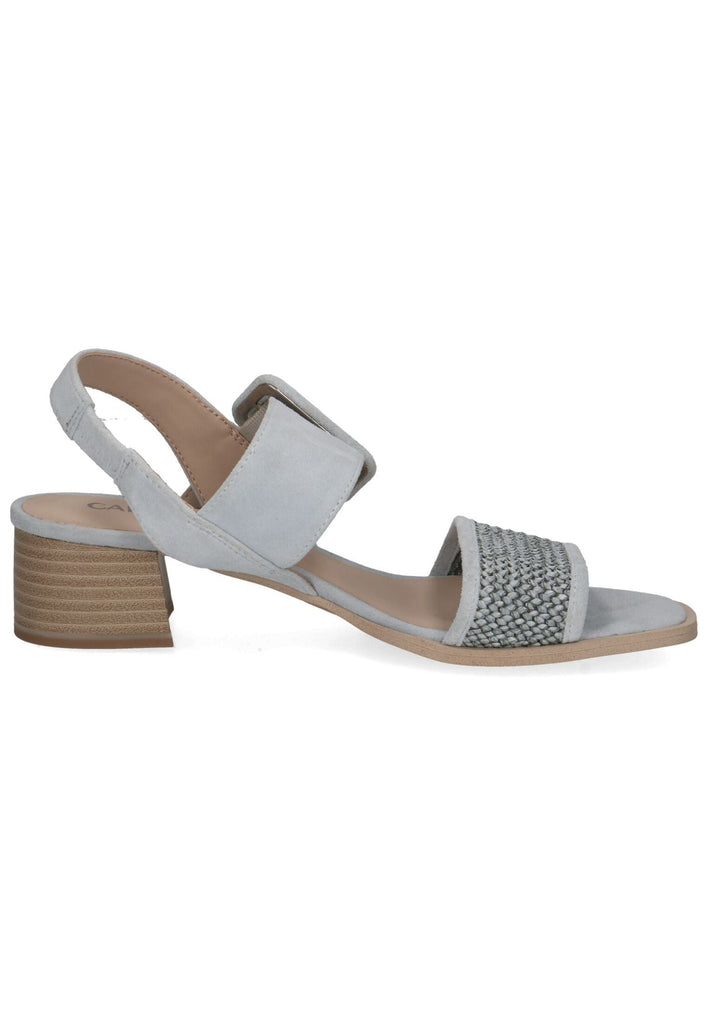 Caprice Sandalen Leder/Textil Hellblau