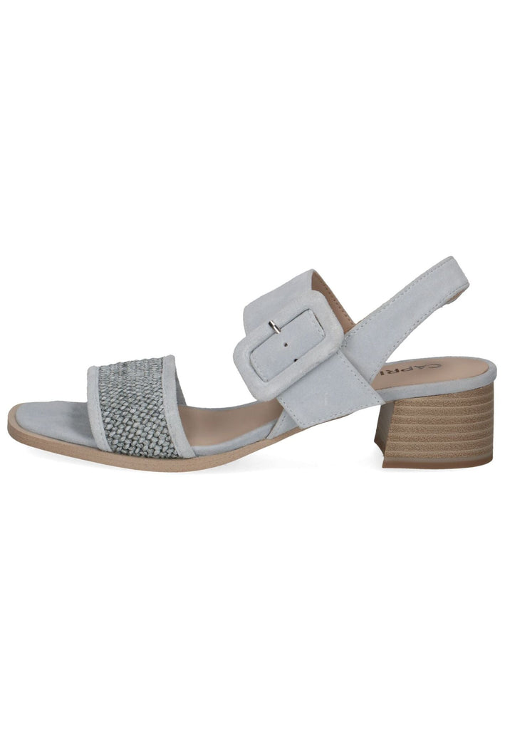 Caprice Sandalen Leder/Textil Hellblau