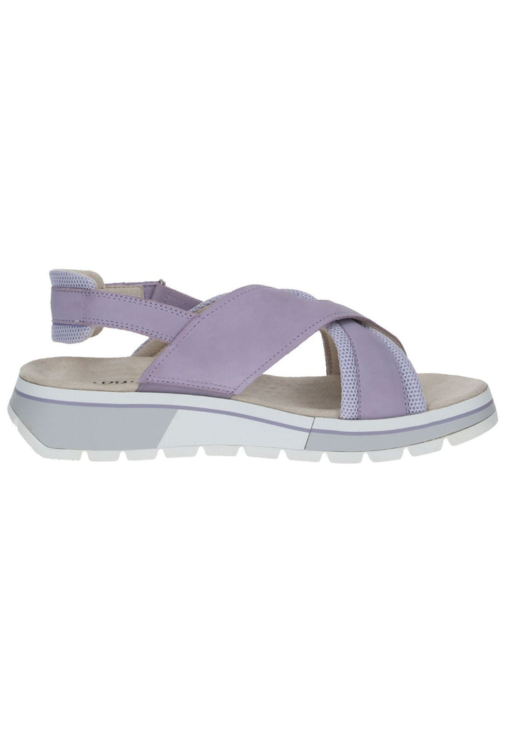 Caprice Sandalen Leder/Textil Purple