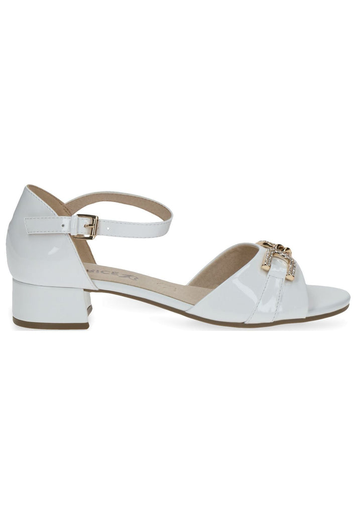 Caprice Sandalen Leder Weiß