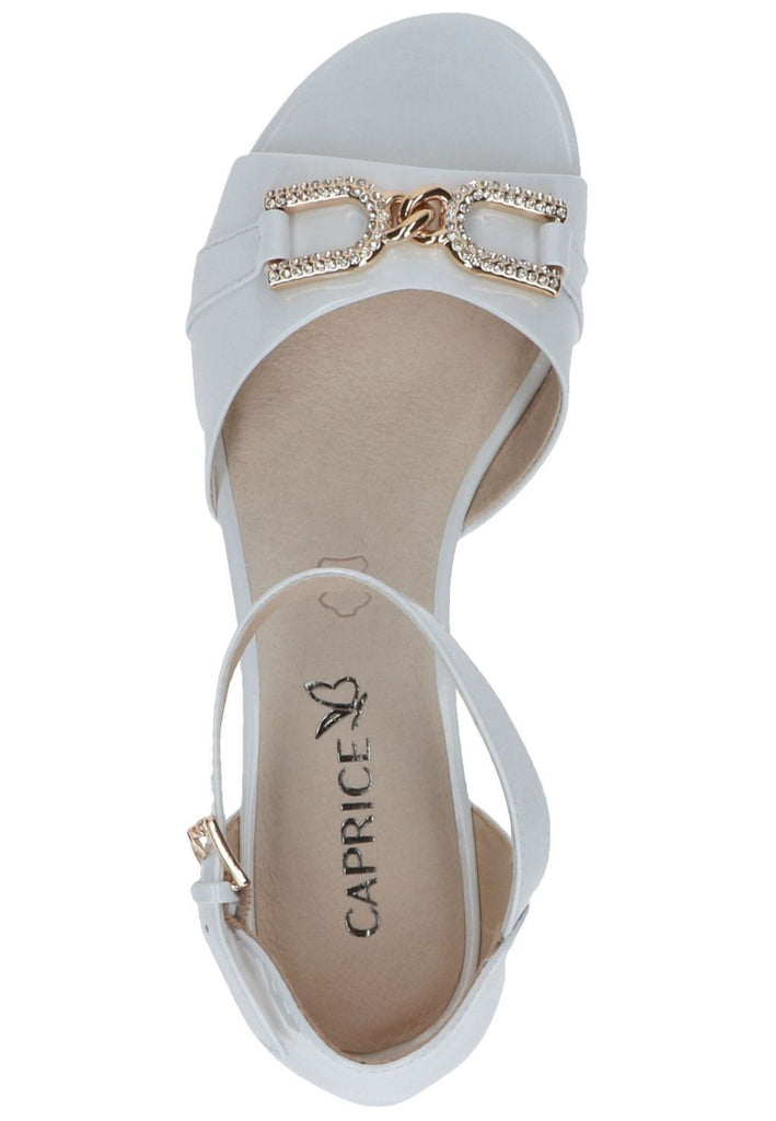 Caprice Sandalen Leder Weiß