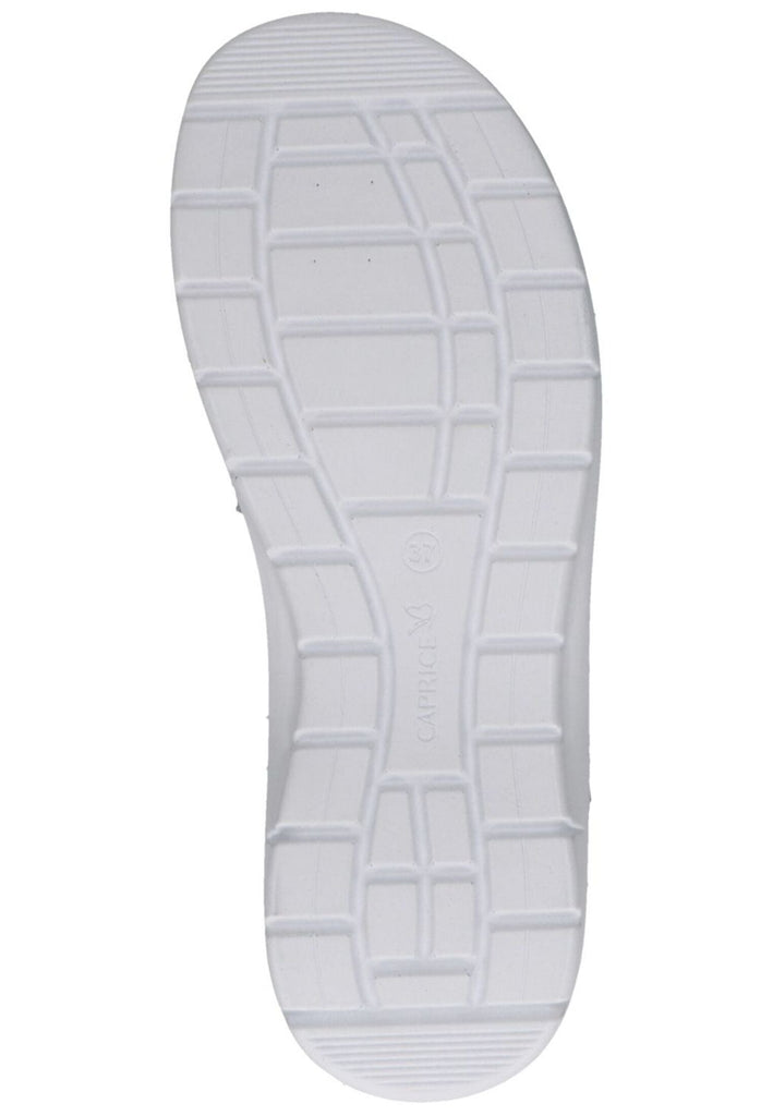 Caprice Sandalen Leder Weiß/Silber