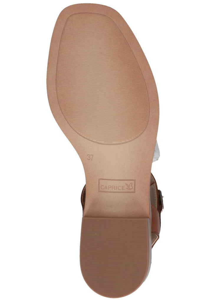 Caprice Sandalen Nappaleder Cognac